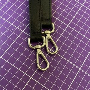 Black Michel Kors leather strap.